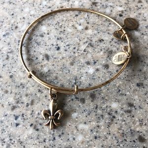 Alex and Ani “Fleur de Lis” bracelet